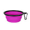 Silicone Pet Bowls Purple